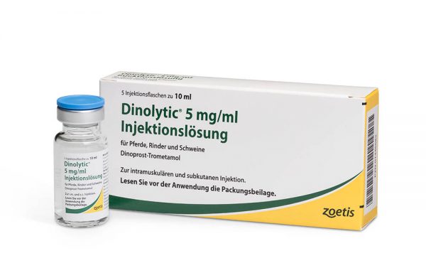 DINOLYTIC, 5 mg/ml injekcinis tirpalas galvijams, arkliams ir kiaulėms