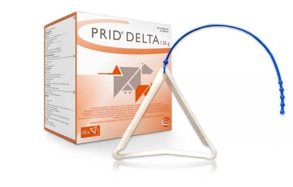 PRID delta 1,55 g, difuzijos makštyje sistema galvijams