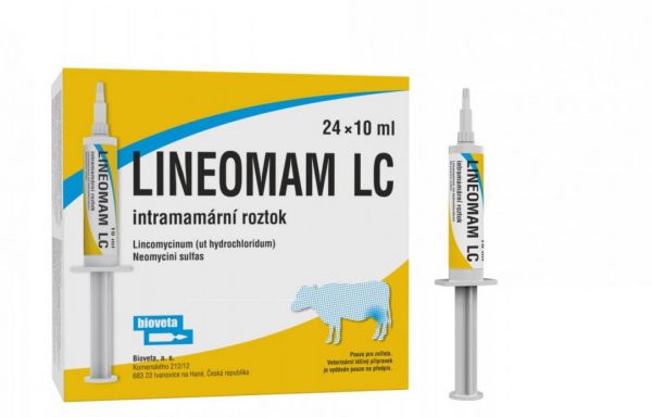 LINEOMAM LC, intramaminis tirpalas