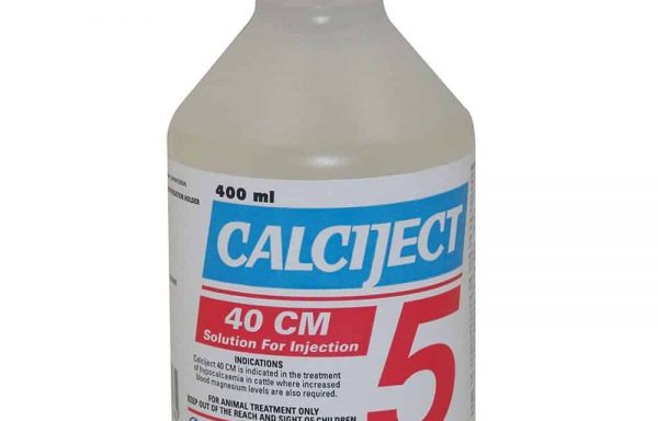 CALCIJECT 40 CM,(5) injekcinis tirpalas