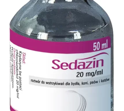 SEDAZIN, 20 mg/ml, injekcinis tirpalas